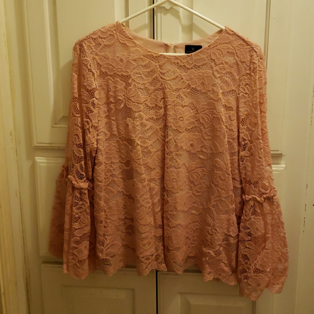 Worthington Bell Lace Blouse
